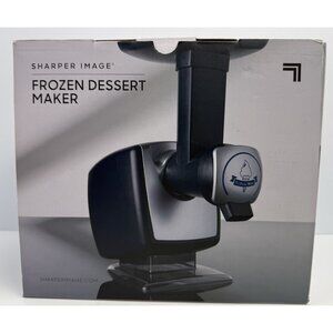 Sharper Image Frozen Dessert Maker New in Box Complete Set